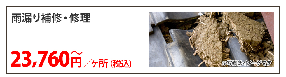 雨漏り補修・修理